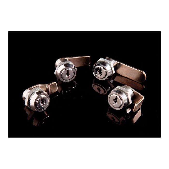 Ifam Cerradura 111 c Acero Niquelado Lengüeta Curva 30mm con 2 Llaves