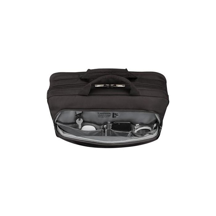 Wenger 653300 Maletín XE Brief para Portátil de 16 pulgadas con Bolsillo para Tablet, Negro 5 Wenger 653300 Maletín XE Brief para Portátil de 16 pulgadas con Bolsillo para Tablet, Negro 5
