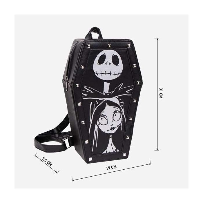 Cerdá Mochila Casual Modal Nightmare Before Christmas Negra 19x31x10.5 cm Niños +3 Años 3 Cerdá Mochila Casual Modal Nightmare Before Christmas Negra 19x31x10.5 cm Niños +3 Años 3