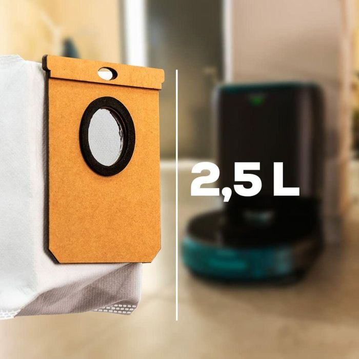 Cecotec 05665 Base de Carga con Vaciado Automático e Inteligente y Sistema PureFilter para Robot Aspirador Conga Home 10.000 - 2.5L 5