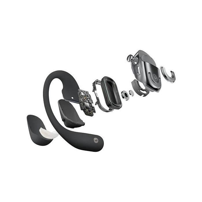 Shokz OpenFit 2+ Auriculares Inalámbricos Negro para Llamadas y Música IP55 Resistentes al Sudor y Agua 1