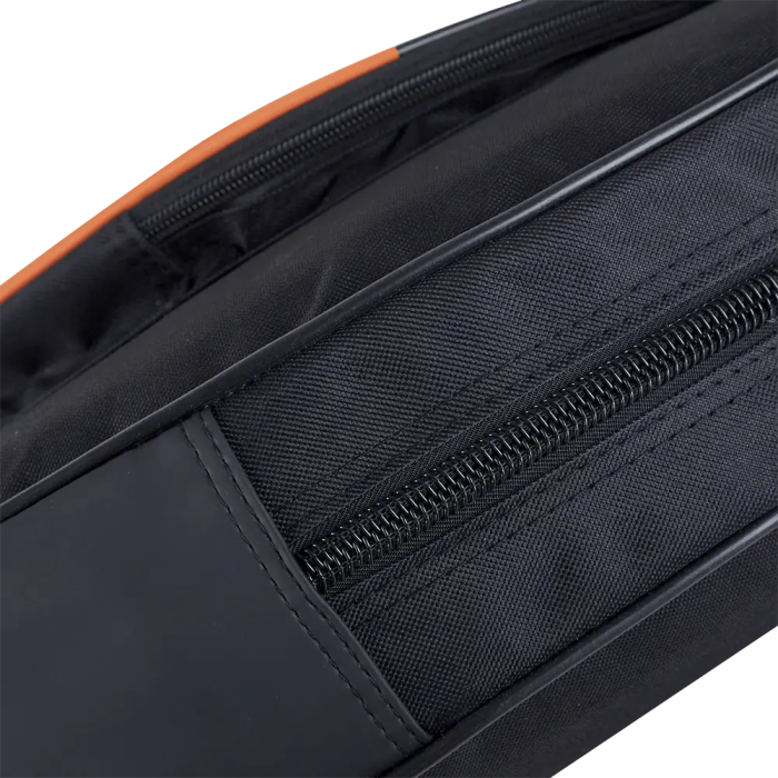 TOBAGO Funda para Platos de Batería Hasta 22" Negro Poliéster 600D Nylon 300D Acolchado 15mm Cremallera 10mm 2