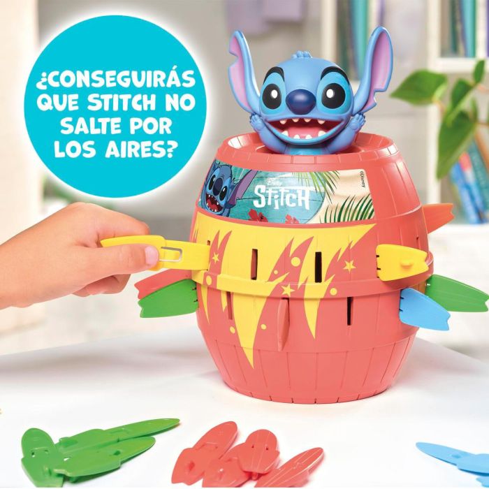 Bizak Juego Salta Stitch Hawaiano - Juego de Acción Infantil para Encajar Tablas de Surf y Evitar que Salga por los Aires - Edad 4+ Años 3 Bizak Juego Salta Stitch Hawaiano - Juego de Acción Infantil para Encajar Tablas de Surf y Evitar que Salga por los Aires - Edad 4+ Años 3