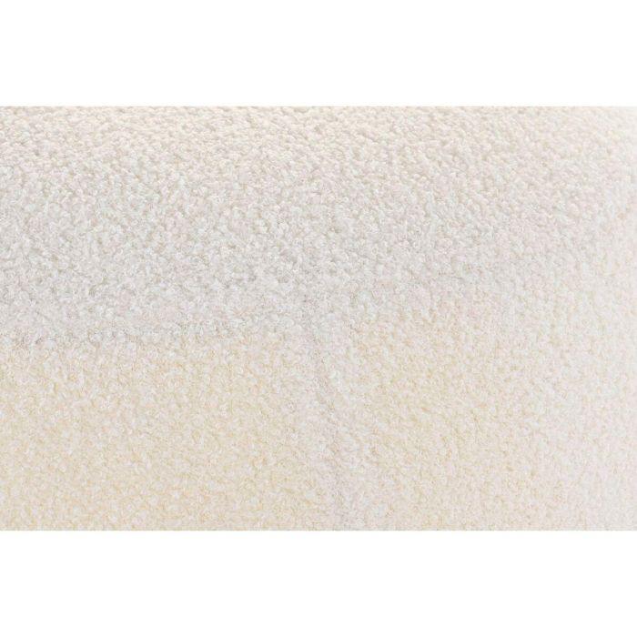 Reposapies Moderno DKD Home Decor Blanco 50 x 38 x 50 cm 1