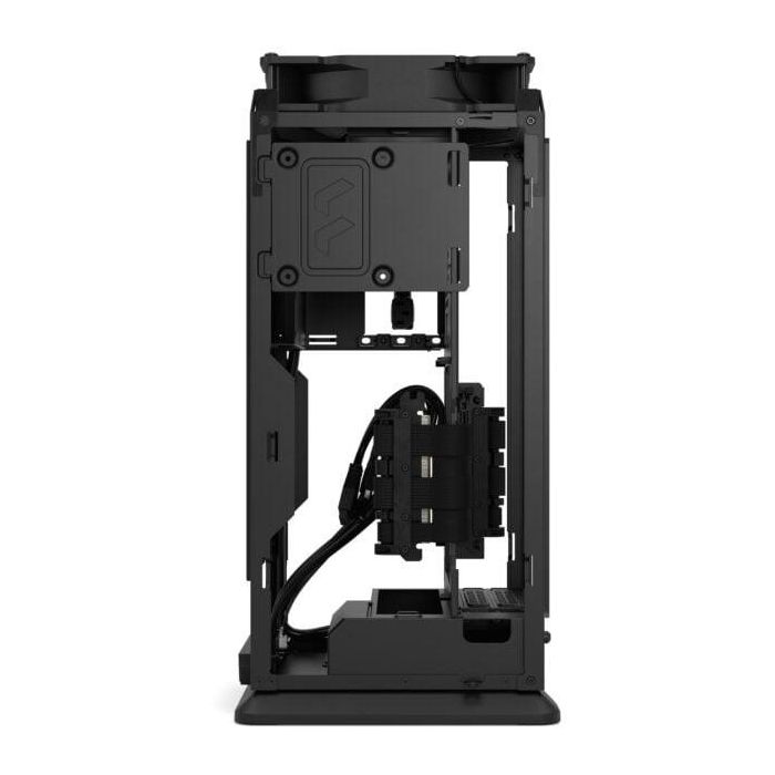 Fractal Design FRA7340172703938 - Caja PC Compacta Mood Black m-ITX con ventilador de 180mm y puerto USB 3.1 Tipo C 2