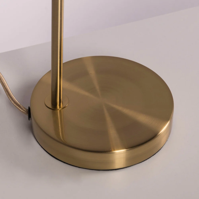 Lámpara de Mesa Najafabad [SKD-T1018] Metal y Cristal para Salón, Comedor, Dormitorio 5