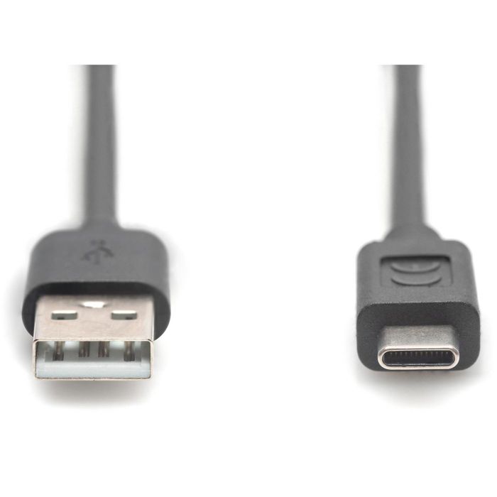 DIGITUS USB 2.0 Anschlusskabel Typ C -A St/St 3.0m. sw 2