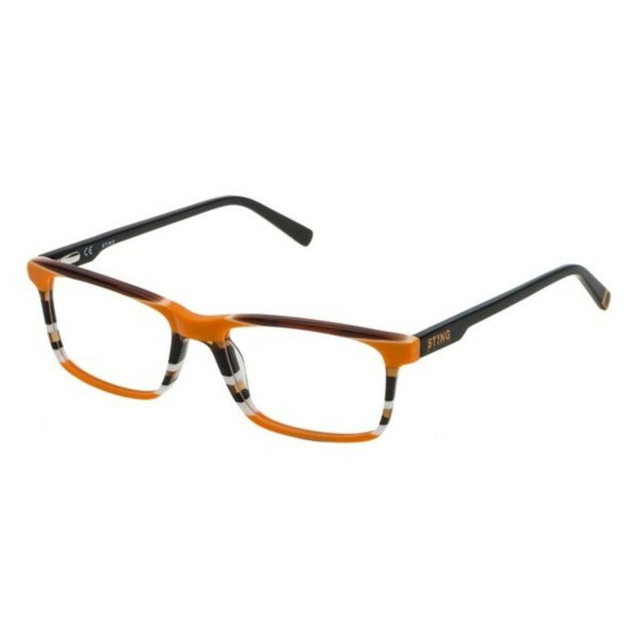 Montura de Gafas Sting VSJ646490C04 Naranja Ø 49 mm Infantil