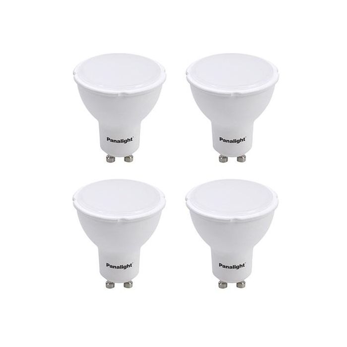 Panasonic LDRHV9L27WG102EPL Lámpara LED Dicroica GU10 7W 2700K Pack 4 Unidades