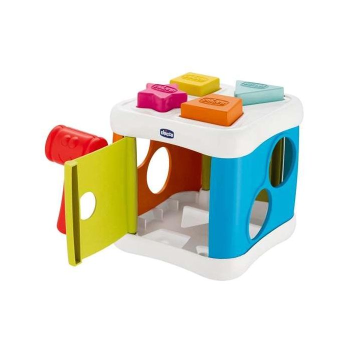 Cubo encajable 2 en 1 con martillo para encajar las bolas 14x14x16 cm 9 Cubo encajable 2 en 1 con martillo para encajar las bolas 14x14x16 cm 9