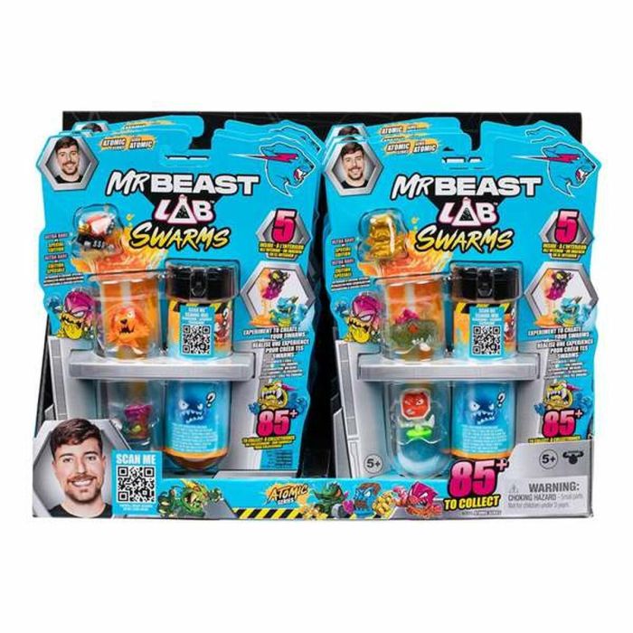 MrBeast Swarms Tubo de Ensayo con 5 Figuras - Crea Enjambres Añadiendo Agua 2