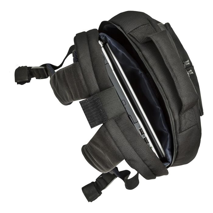 Rivacase Mochila 8460 Tegel para Portátil de hasta 17.3 Pulgadas, Eco, Negro