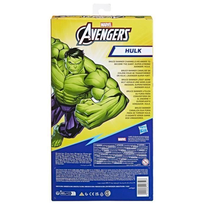 Figura Articulada The Avengers Titan Hero Hulk 30 cm 3 Figura Articulada The Avengers Titan Hero Hulk 30 cm 3