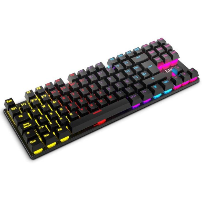KROM Kasic TKL Teclado Mecánico USB Negro con Iluminación RGB 1