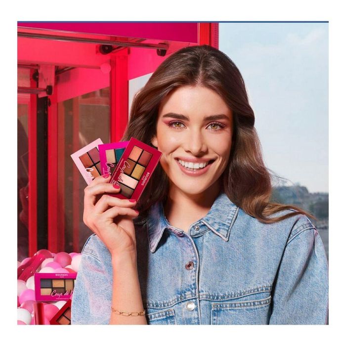 Bourjois #03-cute VOLUME GLAMOUR coup de coeur Paleta Sombra de Ojos Ultra Pigmentada Larga Duración Polvo 8.4g 1