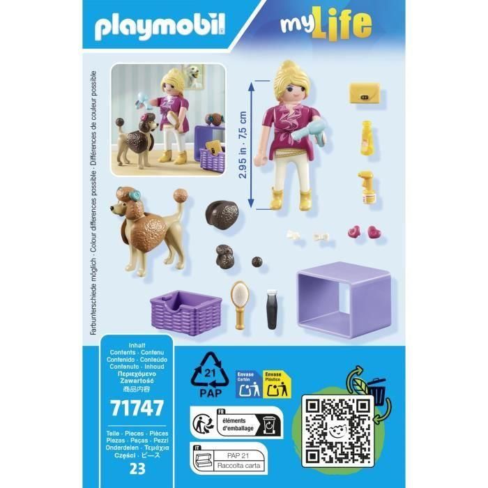 Playmobil My Life Peluquería Canina - Set de Juego para Niños y Niñas a partir de 4 Años 5 Playmobil My Life Peluquería Canina - Set de Juego para Niños y Niñas a partir de 4 Años 5