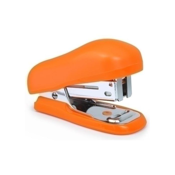 Grapadora Rapesco Bug Mini (12H) Naranja (Incluye 1.000 Grapas)