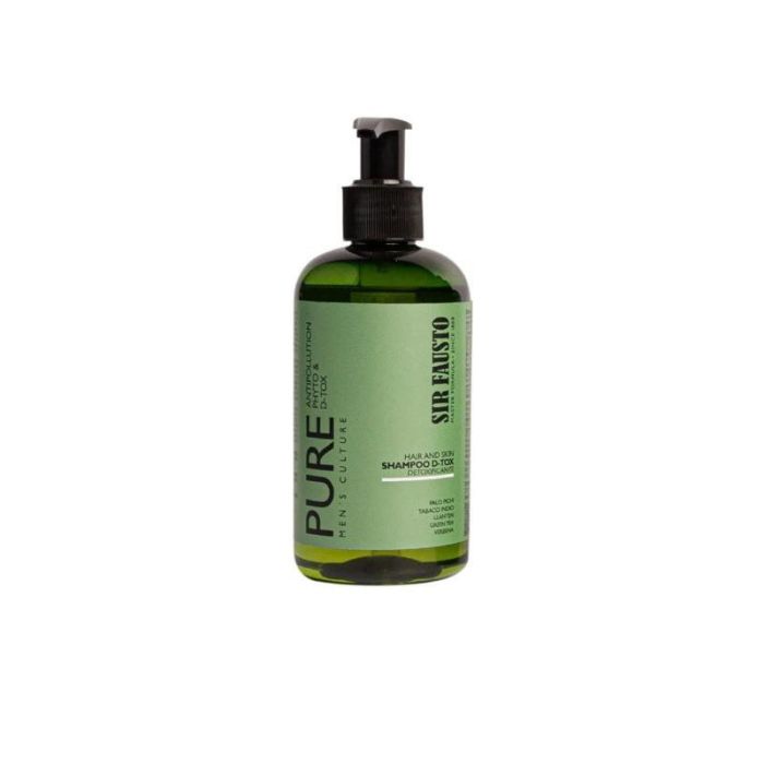 Shampoo D-Tox Detoxificante 250 mL Sir Fausto