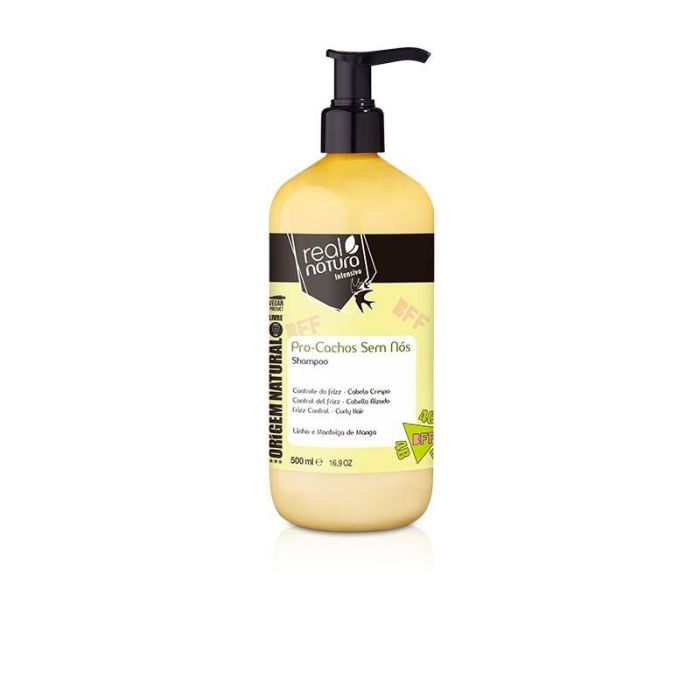 Shampoo Pro-Cachos Cabello Rizado 500 mL Real Natura