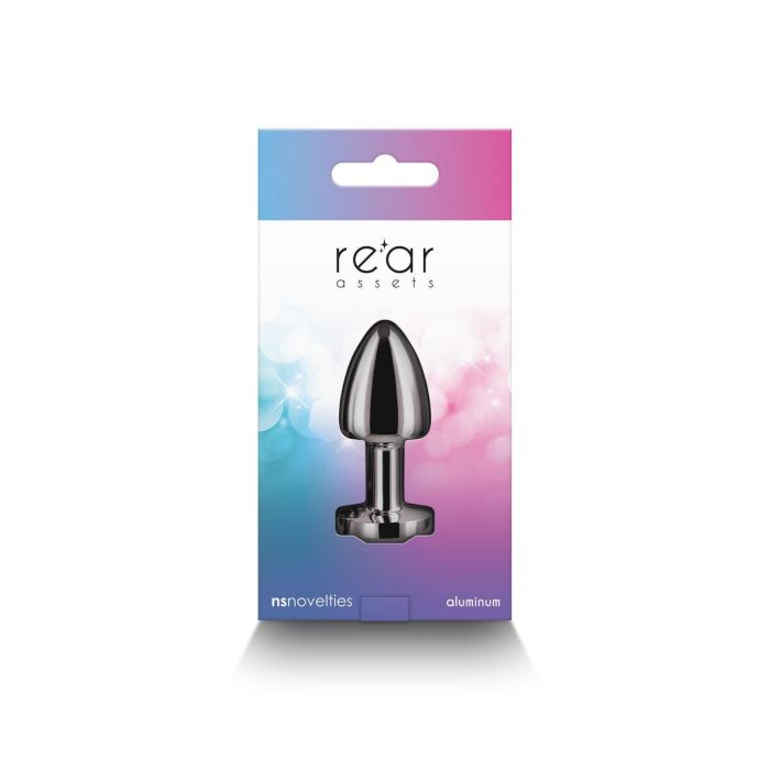 Plug Anal NS Novelties Rear Assets Gris (5 cm) 4