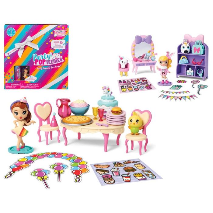 Party Pop Teenies Caja Sorpresa Set de Fiesta - Modelo Surtido