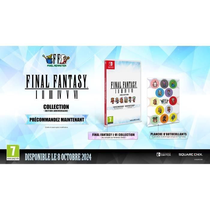 Final Fantasy I a VI - Juego para Nintendo Switch - Edición de aniversario 1 Final Fantasy I a VI - Juego para Nintendo Switch - Edición de aniversario 1
