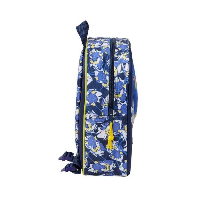 Safta Mochila Guarderia 3D Sonic City 22x27x10 cm 2 Safta Mochila Guarderia 3D Sonic City 22x27x10 cm 2