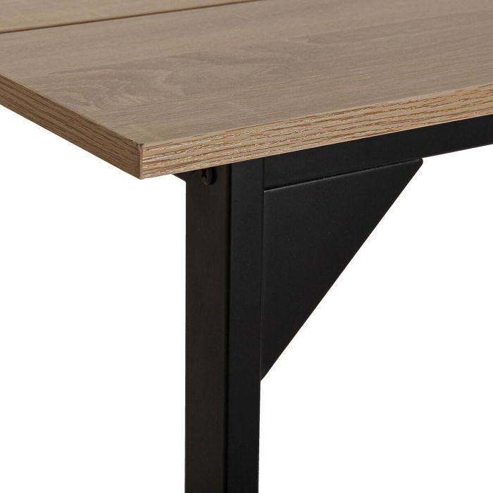Mesa de Comedor Versa Collins Metal Melamina Madera MDF 75 x 80 x 164,5 cm 2