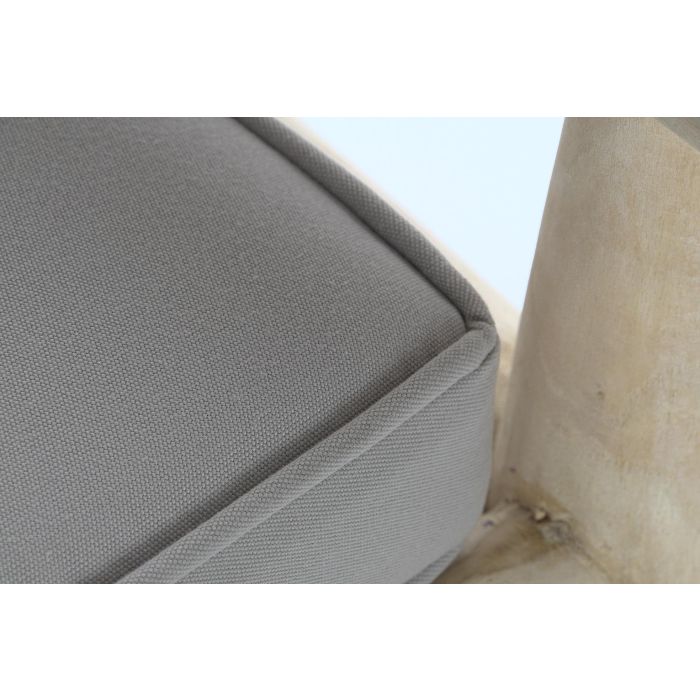Sillon Balines DKD Home Decor Gris Claro Natural 80 x 92 x 65 cm 4 Sillon Balines DKD Home Decor Gris Claro Natural 80 x 92 x 65 cm 4