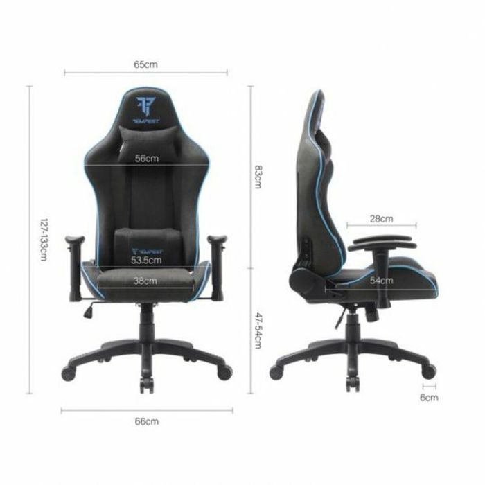 Silla de Oficina Tempest Vanquish Azul 1