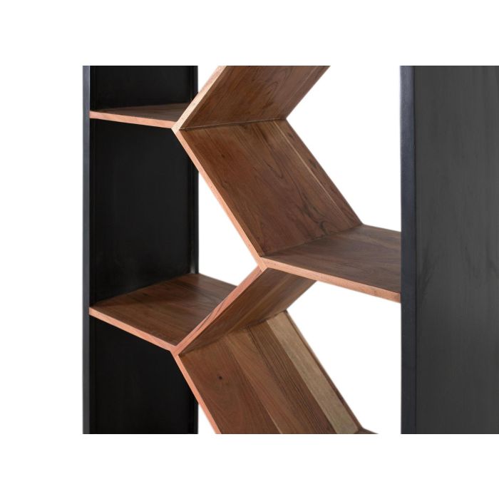 Giner y Colomer Librería de Madera de Mango con Diseño Contemporáneo y Geométrico 2