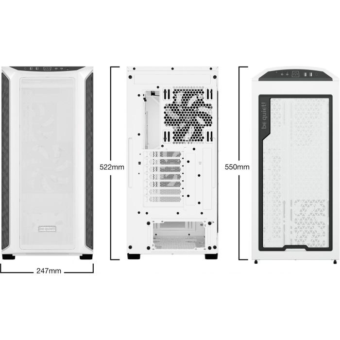 Be Quiet! SHADOW BASE 800DX Midi Torre ATX White 1
