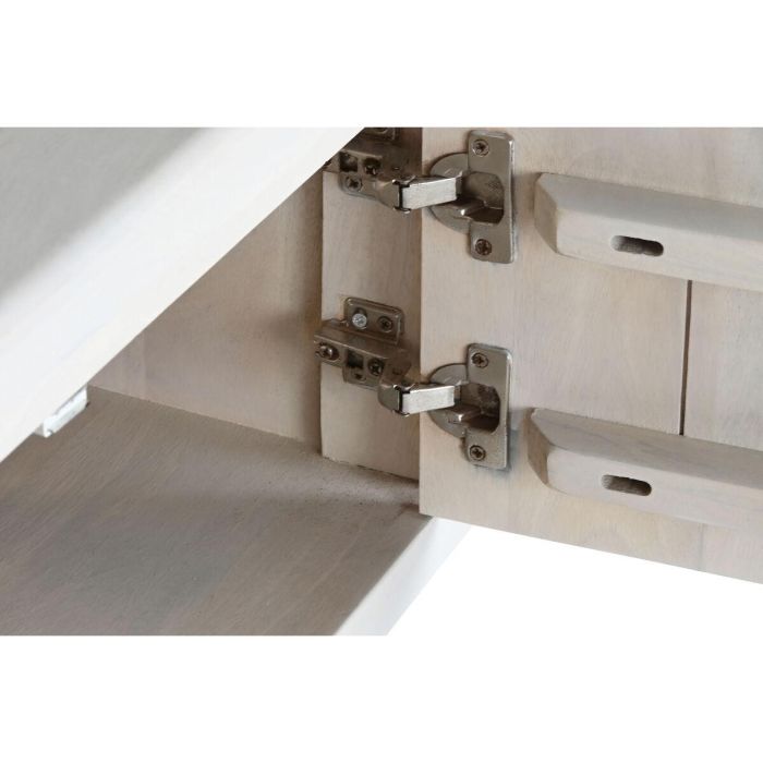 Mueble de TV Home ESPRIT Blanco 140 x 40 x 60 cm 4 Mueble de TV Home ESPRIT Blanco 140 x 40 x 60 cm 4