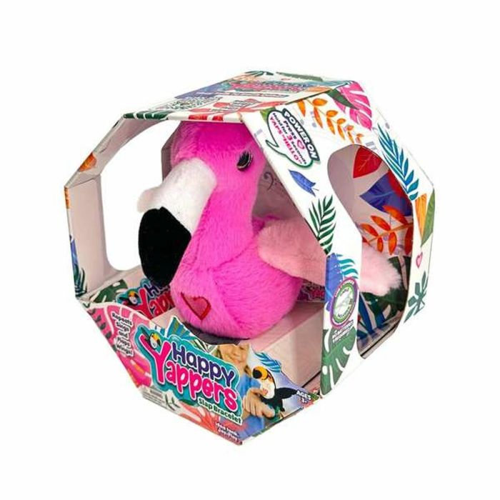 Happy Yappers Peluche Pajarito Interactivo Parlante - Canta, Mueve Alas, Repite Voz - Juguete Educativo Niños +3 Años - 18x18x5 cm 12