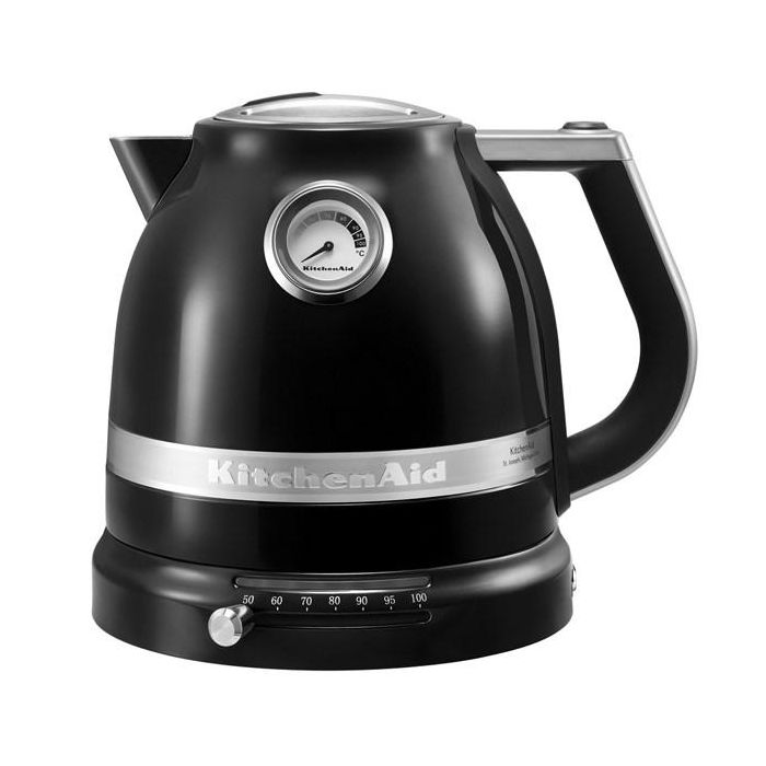 Kitchenaid Hervidor 1,5L Artisan Doble Pared Negro con Selección de Temperatura Kitchenaid Hervidor 1,5L Artisan Doble Pared Negro con Selección de Temperatura