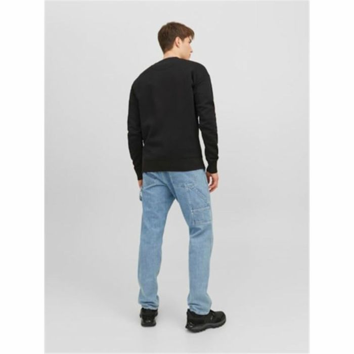 Sudadera sin Capucha Hombre Jack & Jones Jorvesterbro Negro 5 Sudadera sin Capucha Hombre Jack & Jones Jorvesterbro Negro 5