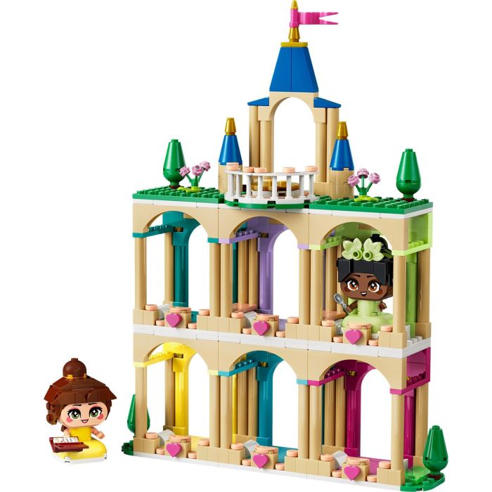 Lego Disney Princess Mini Bella y Tiana con Castillo 43291 | Set de construcción para niños +5 años con 358 piezas 1