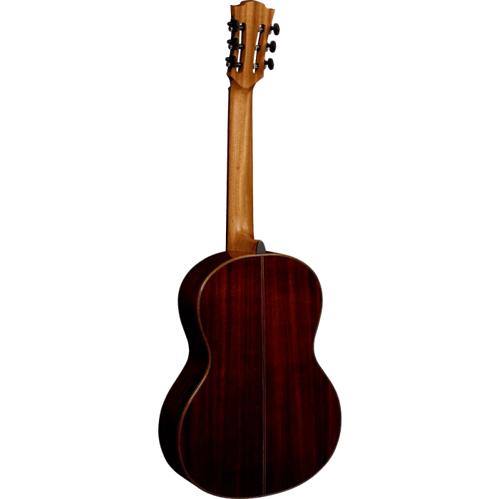 LAG Guitarra Clásica Occitania 118 - Tapa Cedro Rojo Macizo, Acabado Brillante Natural 4