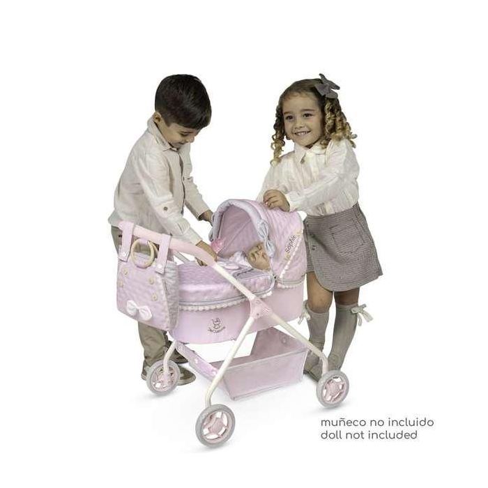 Decuevas Mi primer coche de muñeca Sophie para muñecas de hasta 42 cm 35x50x56 cm 2