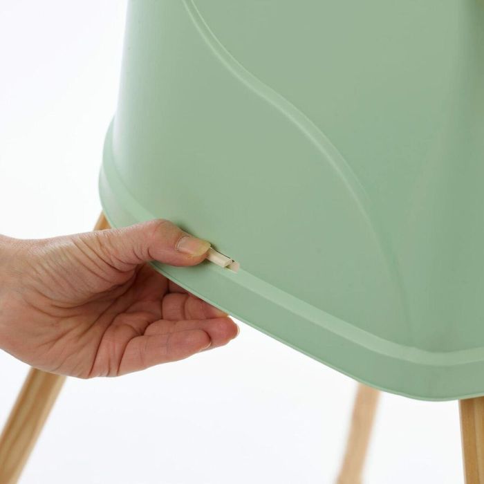 Thermobaby TER3023191989739 Silla alta verde Céladon Green - Hecho en Francia 2