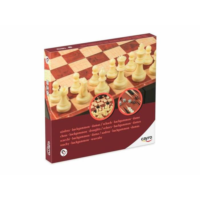Set 3 Juegos de Mesa Cayro 0 Set 3 Juegos de Mesa Cayro 0