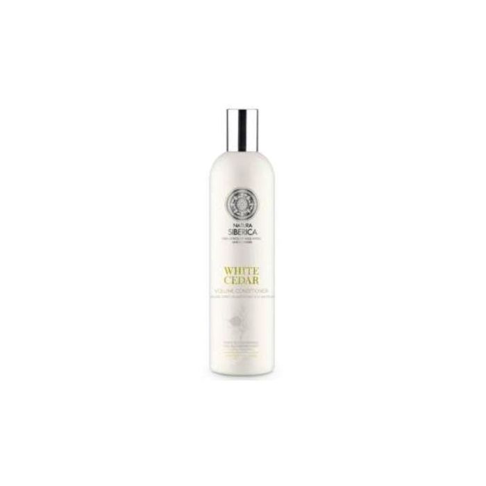NATURA SIBERICA Bálsamo Capilar Volumen Cedro Blanco 400ml para Cabello Fuerte y Brillante con Vitaminas y Aminoácidos