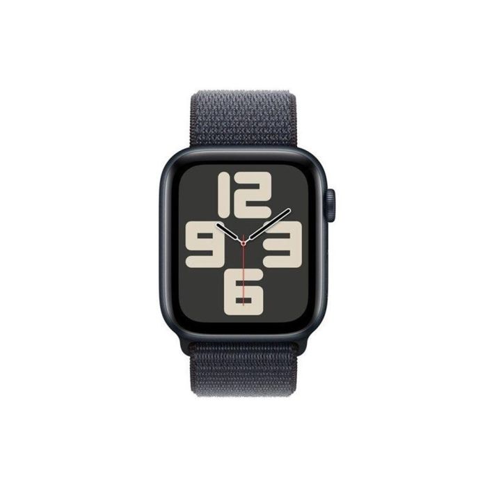 Apple Watch SE GPS A2723 Smartwatch 44mm Aluminio Medianoche, Monitoreo de Salud, Sumergible hasta 50m 1