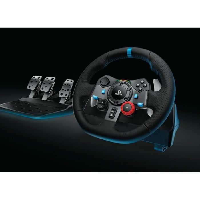 Logitech G29 Driving Force Volante y Pedales, Retroalimentación de Fuerza para PC, PlayStation 5, PS4 y PS3, USB Alámbrico 71 Logitech G29 Driving Force Volante y Pedales, Retroalimentación de Fuerza para PC, PlayStation 5, PS4 y PS3, USB Alámbrico 71