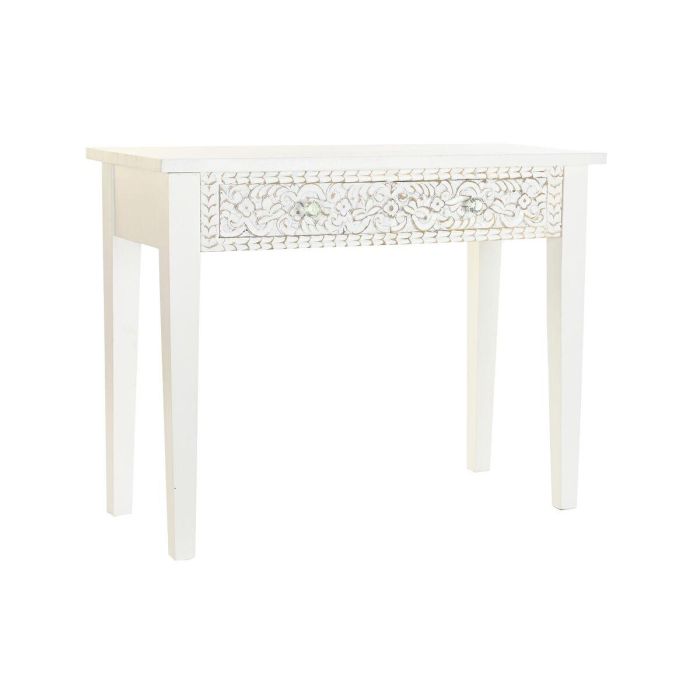 Consola Indio DKD Home Decor Blanco 45 x 78 x 100 cm