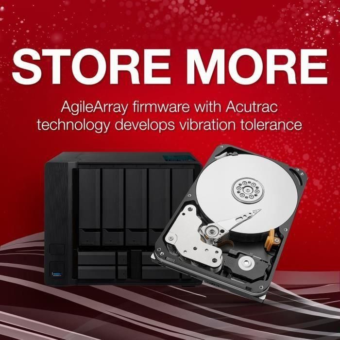 Seagate Ironwolf Pro 8Tb Internal Hard Drive 7200Rpm 256Mb 3.5" Serial Ata Iii ST8000NT001 3