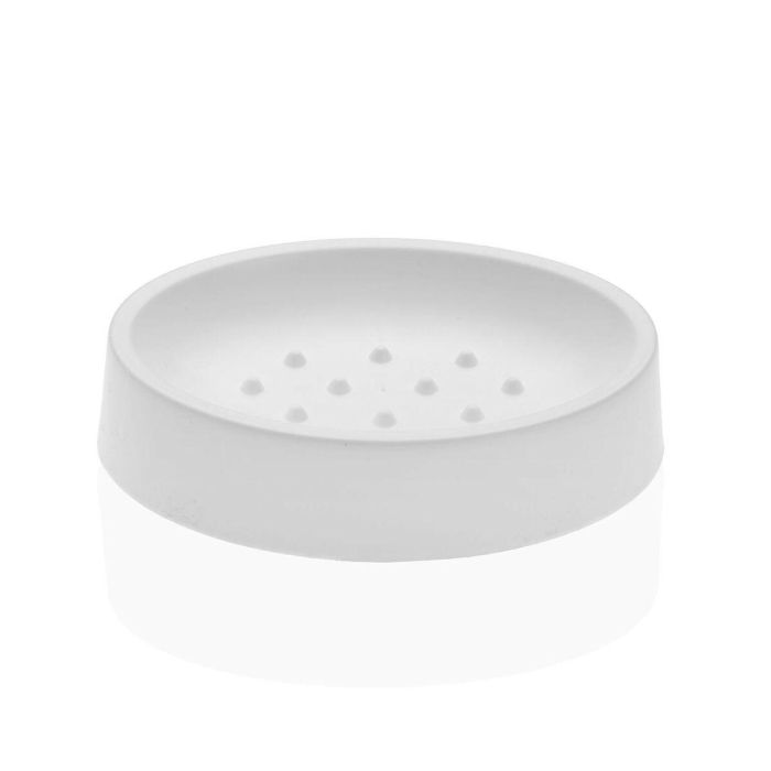 Set de Baño Versa Blanco Polipropileno (6,5 x 16 x 6,5 cm) 2 Set de Baño Versa Blanco Polipropileno (6,5 x 16 x 6,5 cm) 2