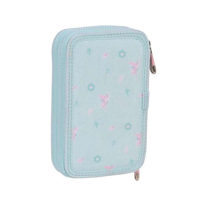 Plumier Doble Moos Garden Turquesa 12.5 x 19.5 x 4 cm (28 piezas) 7 Plumier Doble Moos Garden Turquesa 12.5 x 19.5 x 4 cm (28 piezas) 7