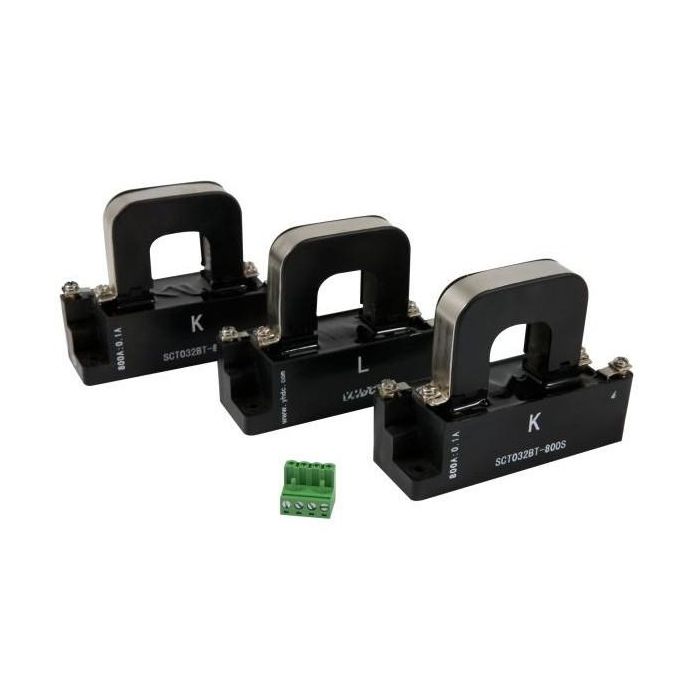 ALLNET MSR Powermeter Zubehör 800 Ampere Induktionsklemmen Set