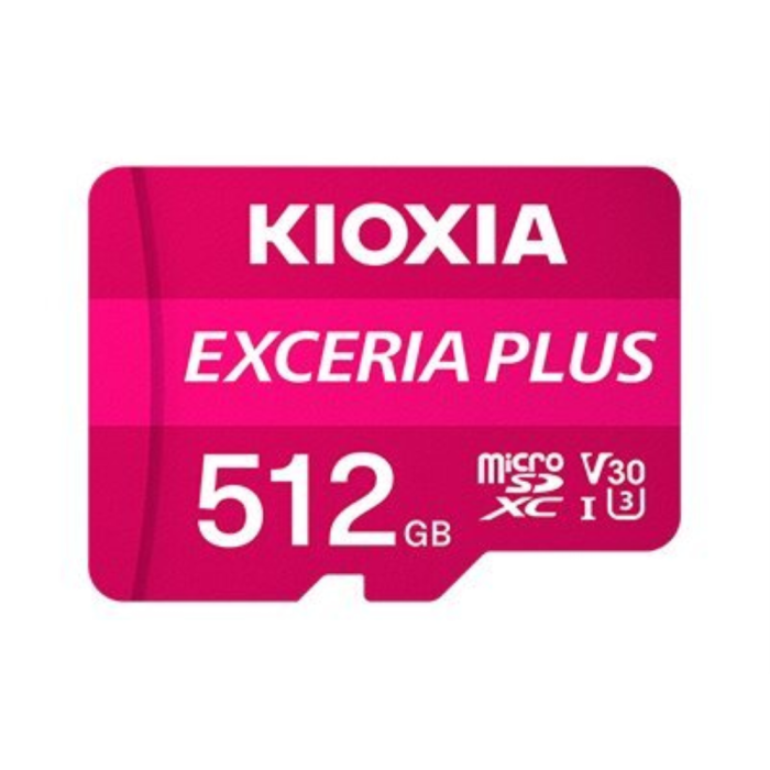 Kioxia LMPL1M512GG2 Memoria Flash 512 GB MicroSDHC UHS-I Clase 10 U3 V30 100/85 MB/s Resistente al Agua